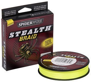 Шнур Spider wire Stelth yellow 137м 0,12мм