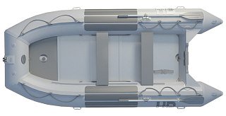 Лодка Badger Heavy Duty 430 серый - фото 1
