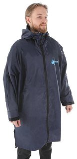 Пончо BTrace Rain Zipper Pro темно-синий - фото 3