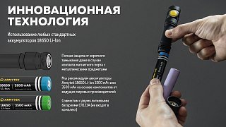 Фонарь Armytek Partner C2 Magnet USB белый Com - фото 24