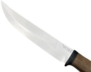 Нож Росоружие Атаман  95х18 орех рисунок - фото 6