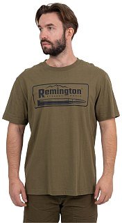 Футболка Remington Hunting shell shirts dark olive - фото 1