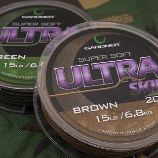 Поводочный материал Gardner Ultra skin brown 15lb - фото 7