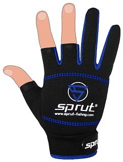 Перчатки Sprut Neoprene Spinning Gloves NPSPGLV-B-OS - фото 1
