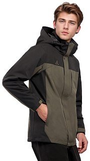 Куртка Humtto 2в1 960 Black-Green - фото 3