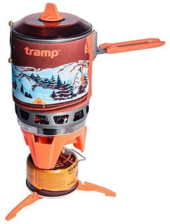 Система приготовления пищи Tramp оранжевый 1л - фото 1