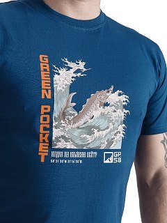 Футболка GP58 Осетр индиго - фото 2