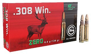 Патрон 308Win Geco 8,8г Zero