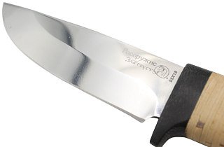 Нож Росоружие Малек 2 95х18 береста гравировка - фото 5