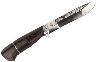 Нож Ладья Кречет НТ-28 Р 65х13 рисунок венге