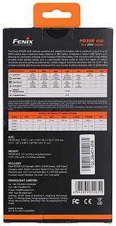 Фонарь Fenix тактический PD35R ACE + CL01 черный - фото 10