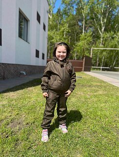 Костюм TAYGERR Кондор детский дюспо-флис хаки - фото 18