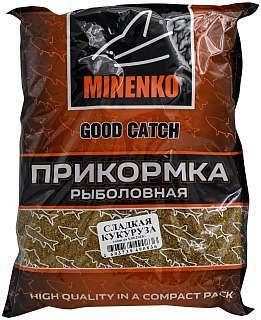 Прикормка MINENKO Good catch сладкая кукуруза 0,7кг - фото 1