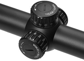 Прицел Gaut Nephrite 1-4x24 60 красная 30мм 1/2 МОА - фото 7