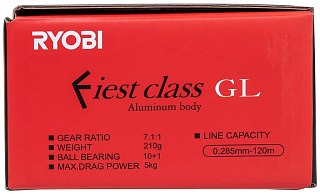 МП Катушка FIEST CLASS L RYOBI - фото 9