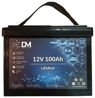 Аккумулятор DM Lifepo4 12В 100 Ач