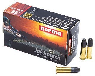 Патрон 22 LR Norma FMJ Jaktmatch Lead Ogival 2.6 (50шт) - фото 1