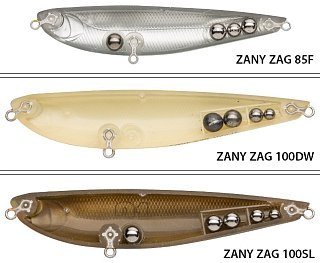 Воблер Pontoon21 Zanyzag 100SL цв R22 - фото 2
