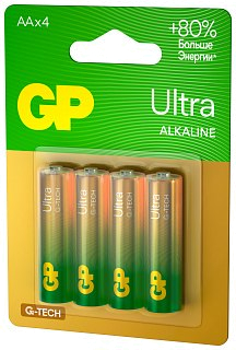 Батарейка GP AA Ultra 15AUA21-2CRSBC4 уп.4шт - фото 3