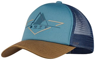 Кепка Buff Trucker Brak Stone blue - фото 1