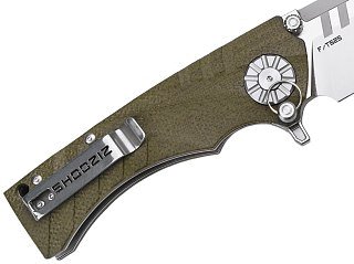 Нож SHOOZIZ HAN317-WB&GH складной DC53 рукоять G10+3D - фото 3