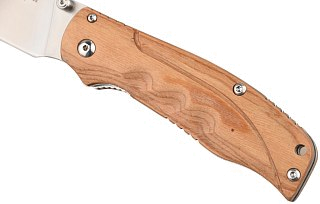 Нож Boker Magnum Pakka Hunter складной сталь  7CR17MOV рукоять дерево - фото 5