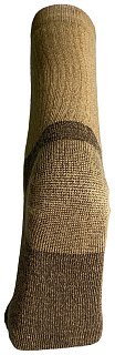 Носки Naturehike 2022 Shock absorbing merino wool coffee - фото 4