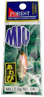 Блесна Forest Miu native awabi 2,8гр цв.04 - фото 4