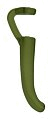 Трубка для крючка Gardner Covert pop-up hook aligner small c-thru green