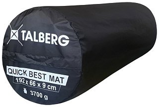 Коврик Talberg QUICK BEST MAT самонадувающиеся серо-синий192х66х9 - фото 2