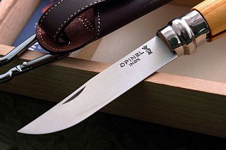 Нож Opinel 8 VRI Oliver 8,5см нержавеющая сталь - фото 2