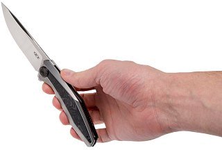 Нож Zero Tolerance складной сталь CPM-20CV рукоять титан карбон - фото 2