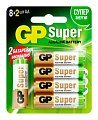 Батарейка GP АA Super Alkaline 15A8/2-CR10 уп.8шт+2