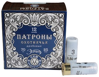 Патрон 12х70 СКМ 3 33 био Элит - фото 1