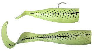 Приманка Savage Gear сutbait herring kit 20см 270гр 19 green glow