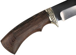 Нож ИП Семин Скиф кованая сталь 95x18 венге литье - фото 3