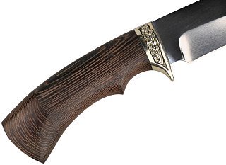 Нож ИП СЕМИНА Скиф кованая сталь 95x18 венге литье - фото 3