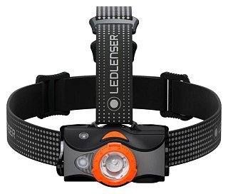 Фонарь Led Lenser MH7 черно-оранжевый