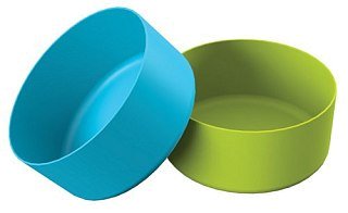 Миска MSR Deep dish plate medium green пластик - фото 2