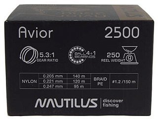 Катушка Nautilus Avior 2500 Com - фото 10