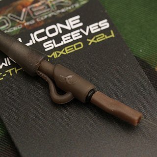 Трубка силиконовая Gardner Covert silicone swivel sleeves brown - фото 4