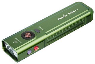 Фонарь Fenix многофункциональный E06R Pro зеленый 1600 люмен - фото 1