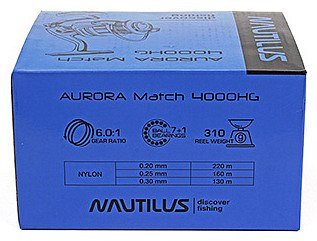 Катушка Nautilus Aurora Match 4000HG Com - фото 12