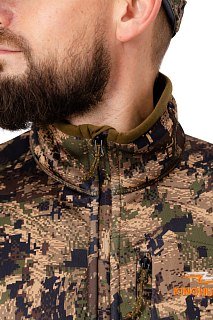 Куртка флисовая King Hunter Jacket camo green - фото 6