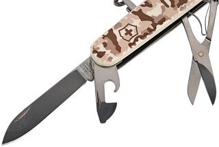 Нож Victorinox 91мм 15 функций камуфляж пустыни - фото 3