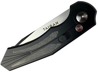 Нож Taigan Rook (HAO-TX060) сталь 8Cr13 рукоять alumin/carbon - фото 10