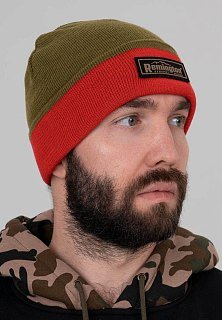 Шапка Remington Тight knit brown двусторонняя - фото 3