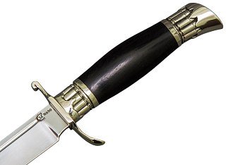 Нож ИП Семин НКВД сталь N690 литье патрон граб - фото 2