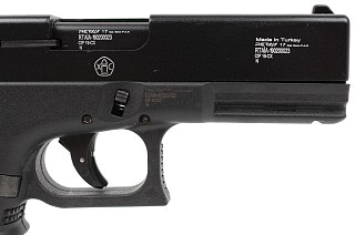 Пистолет Retay 17 Glok 9мм РАК охолощенный чёрный - фото 4