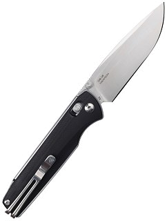 Нож SRM 258L-GB Satin сталь D2 рукоять Black G10 - фото 7